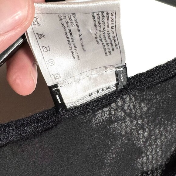 Chanel FW09 Black Mohair Blend Shift Dress w/ Fringed Shawl - Picture 12 of 12